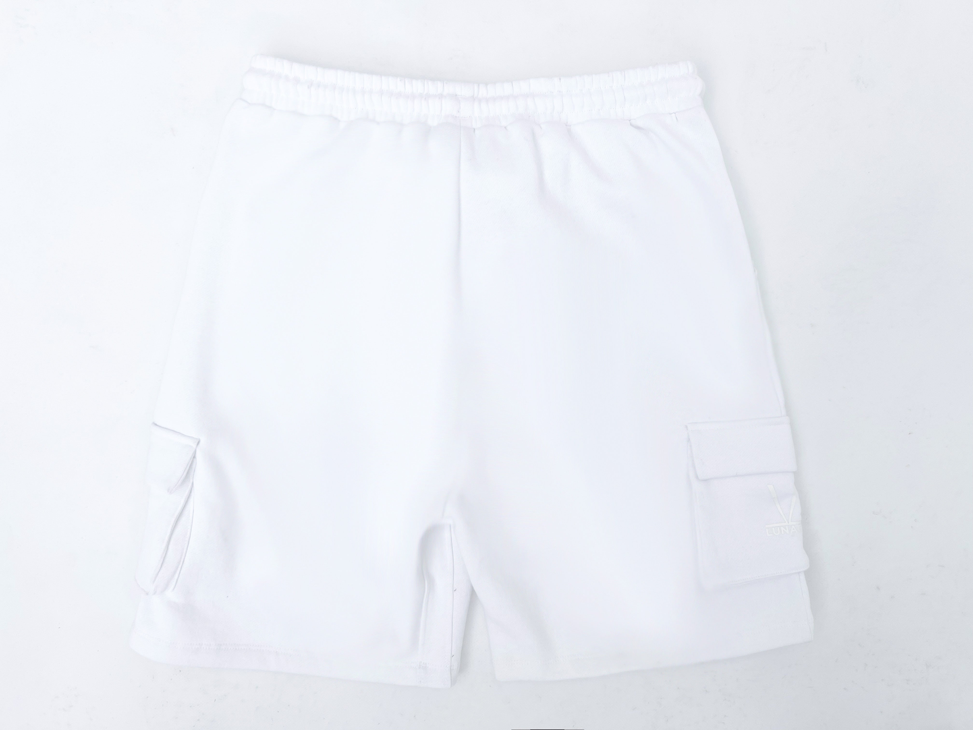 CARGO BERMUDA SHORTS - WHITED OUT