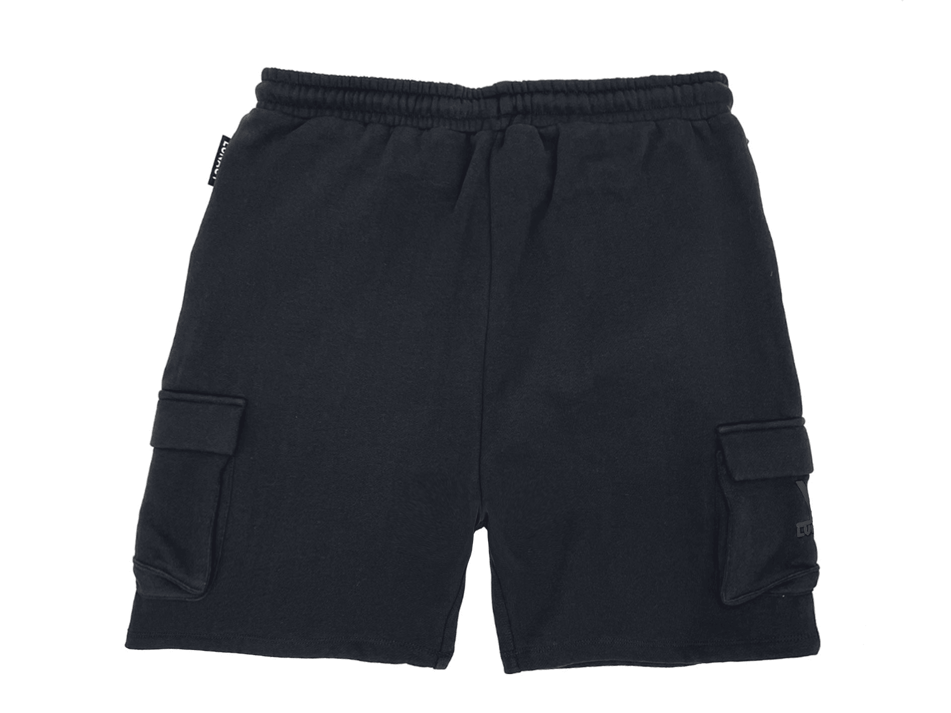 CARGO BERMUDA SHORTS - BLACKED OUT