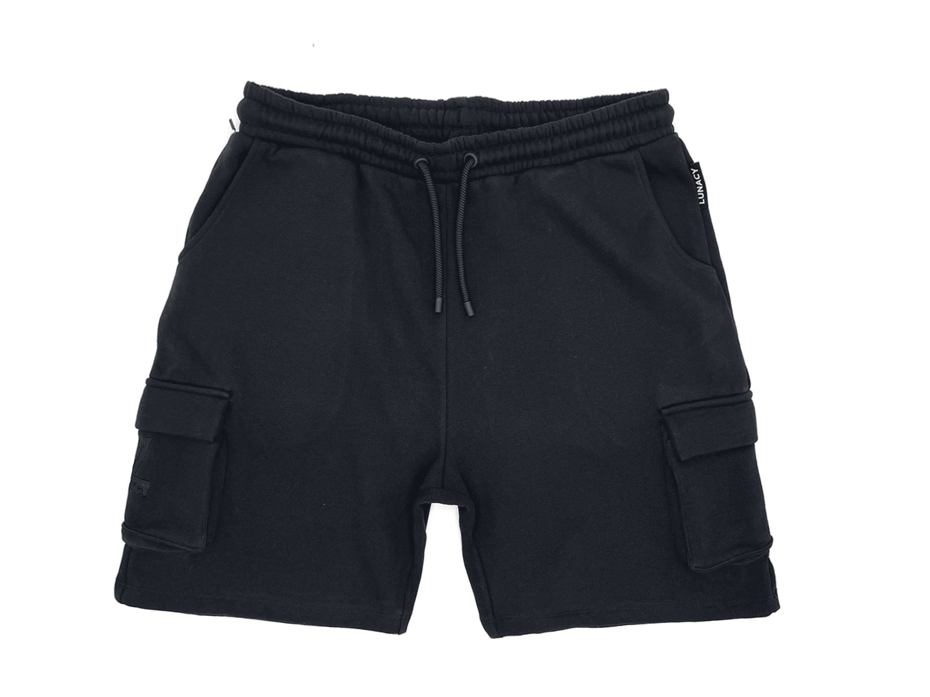 CARGO BERMUDA SHORTS - BLACKED OUT