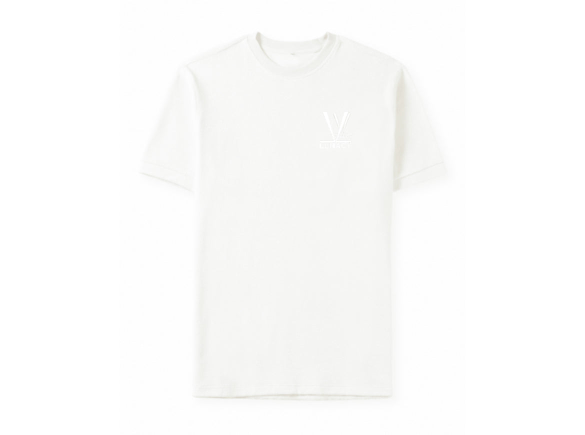 TERRY CLOTH TEE - WHITE