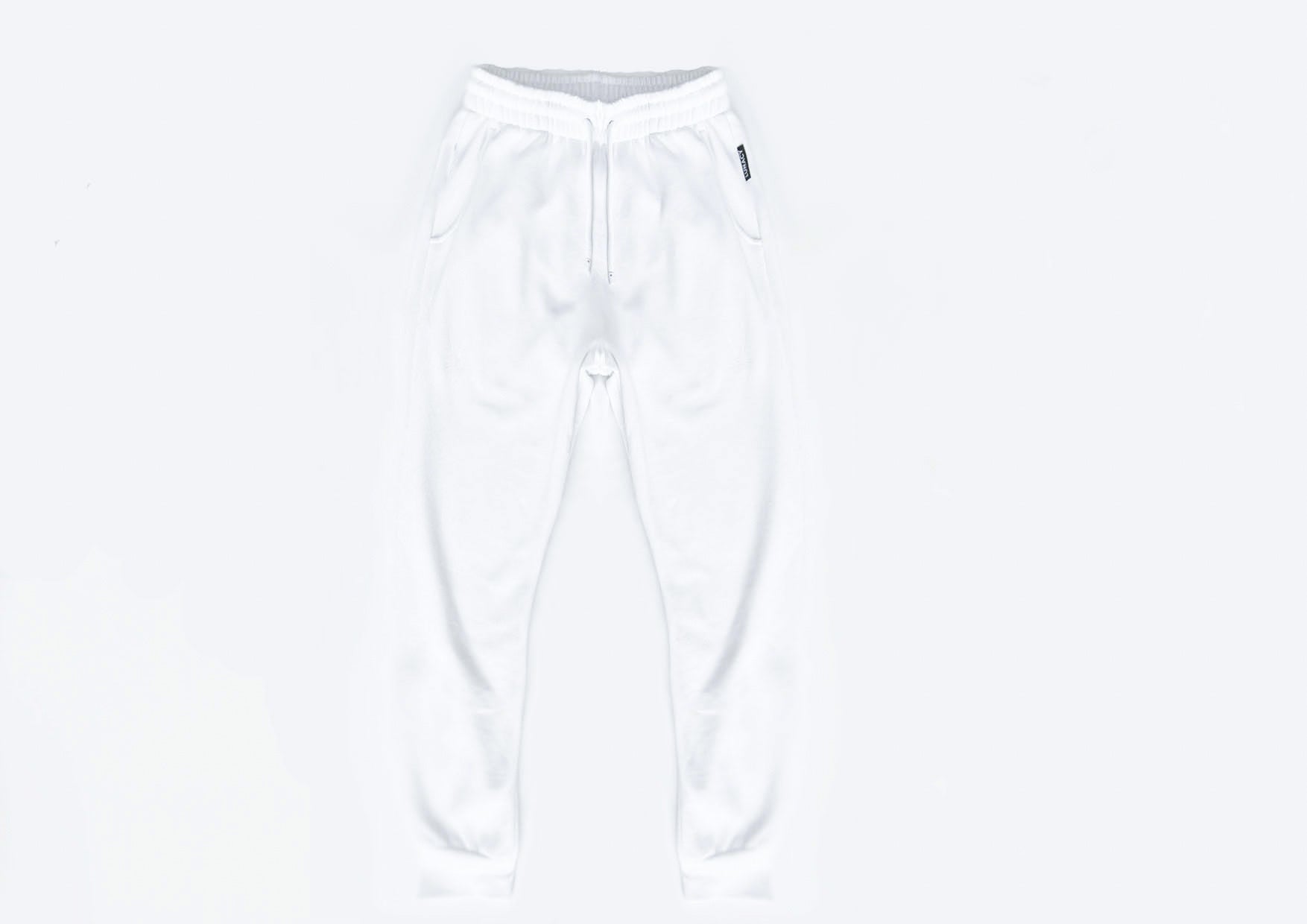 LOGO SWEATPANTS - WHITE