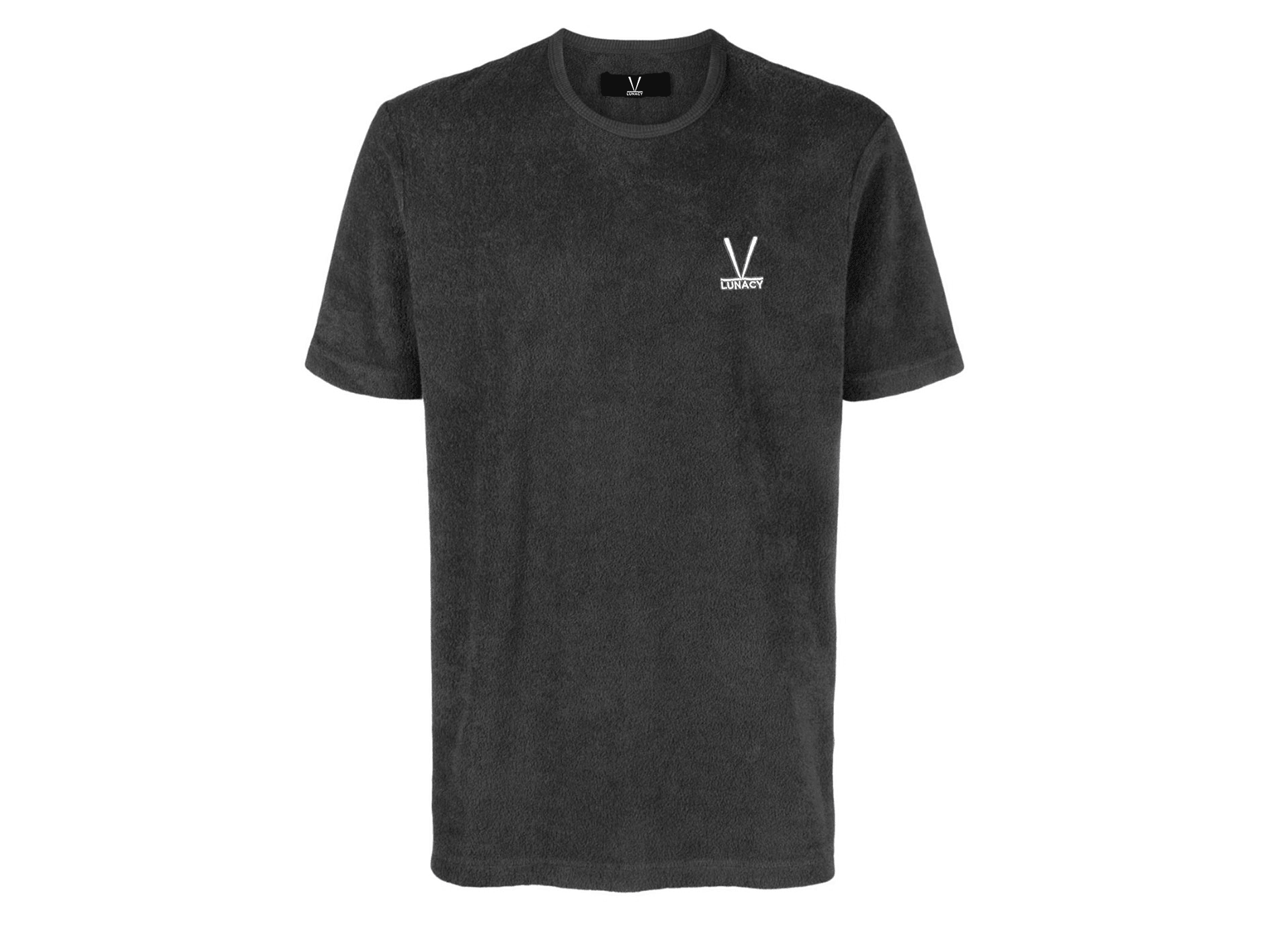 TERRY CLOTH TEE - BLACK